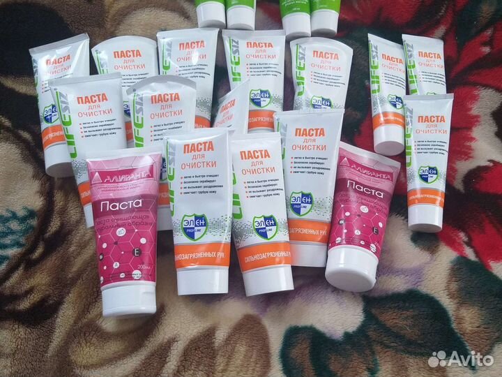 Паста и крем для рук