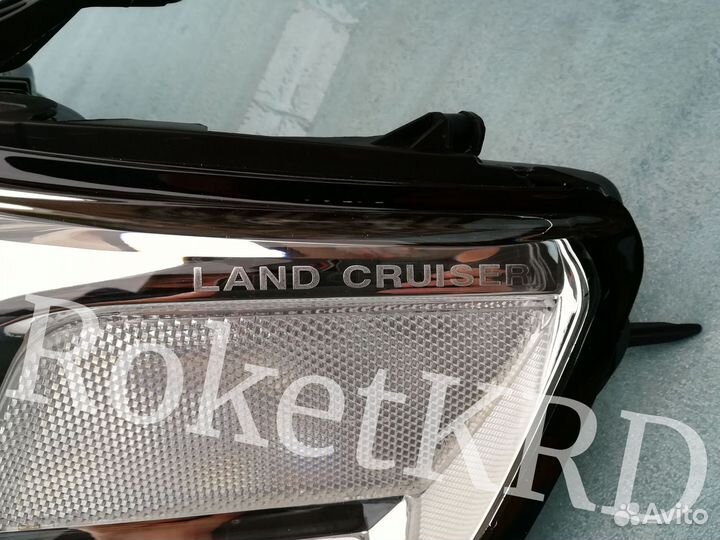 Фары toyota land cruiser 200 LED