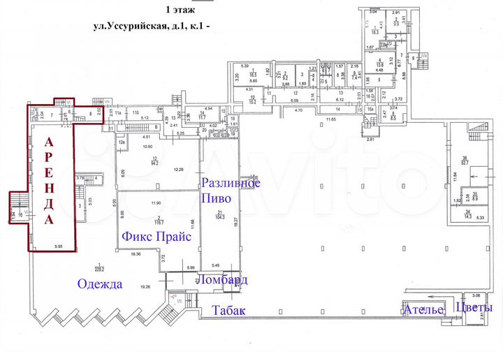 Торговая площадь, 154.7 м²