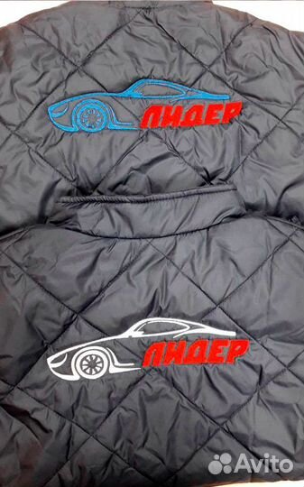 Вышивка на полотенце, халате, спецодежде