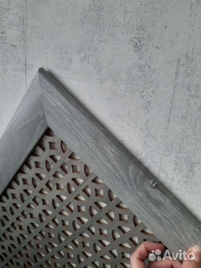 Экран (решётка) для радиатора Сусанна 9060 цвет се