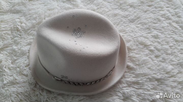 Шляпа женская, фетр