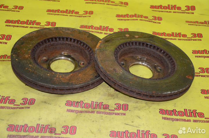 Диски тормозные передние комплект Kia Soul