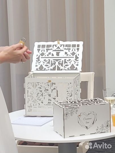 Свадебный сундук для денег