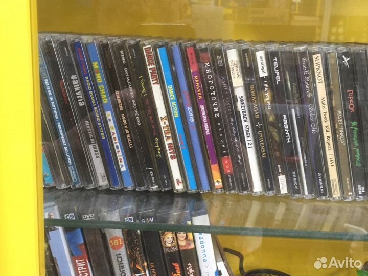 Винил и сд диски