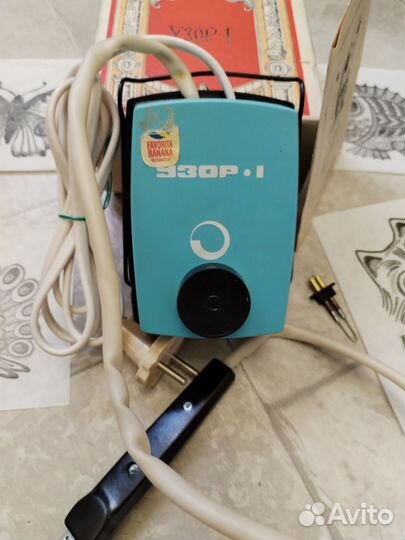 Электроприбор для выжигания по дереву СССР