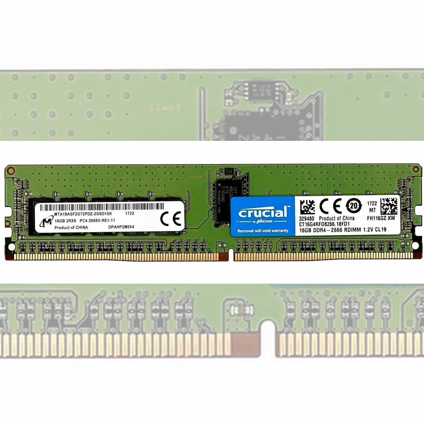 [CT16G4RFD8266.18FD1] Оперативная Память Crucial Ct16g4rfd8266.18fd1