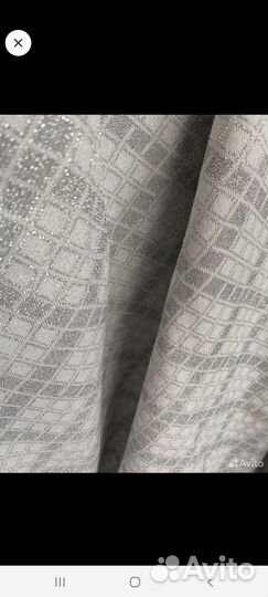 Органза с люрексом 4м*1,4м, цена за всё