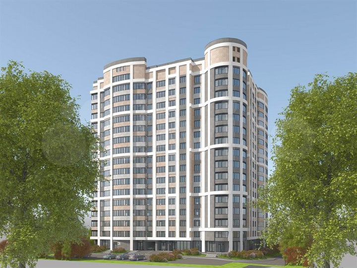 3-к. квартира, 96,5 м², 10/16 эт.