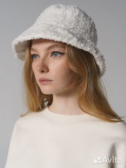 Панама меховая новая
