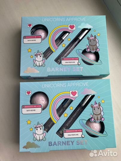 Подарочные наборы unicorns approve barney set