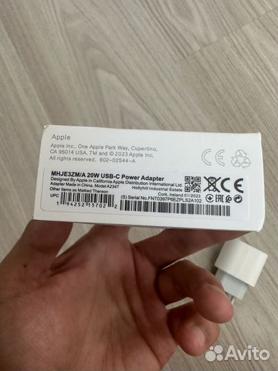 Адаптер для зарядки iPhone Type-C