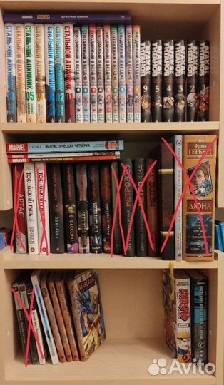 Манга, комиксы, книги