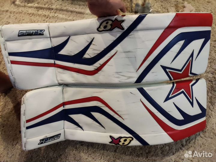 Вратарские щитки Brains Optik Pro