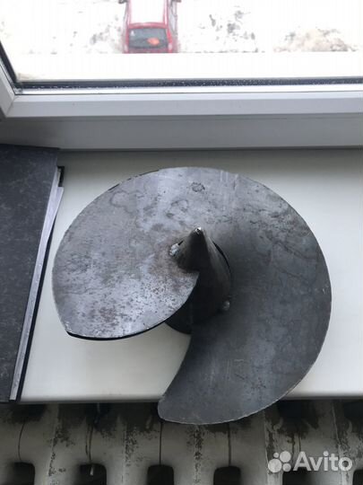 Наконечники на винтовую сваю вс76 лопасть 250/5мм