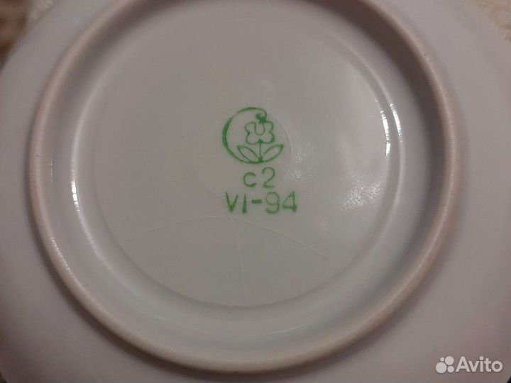 Чайный сервиз СССР сумского фарфорового завода