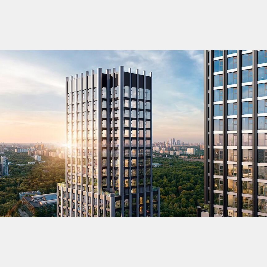 2-к. квартира, 55,2 м², 12/52 эт.