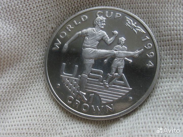 Гибралтар 1 Крона 1994 чм футбол шайба