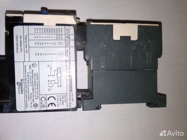 Защитные реле и для насосов и вентиляторов шнайдер