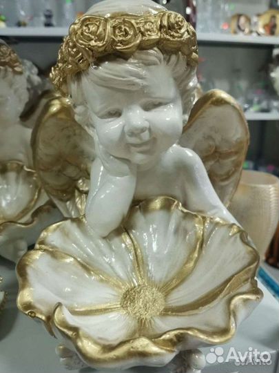 Фигурка статуэтка ангел, конфетницы ангел