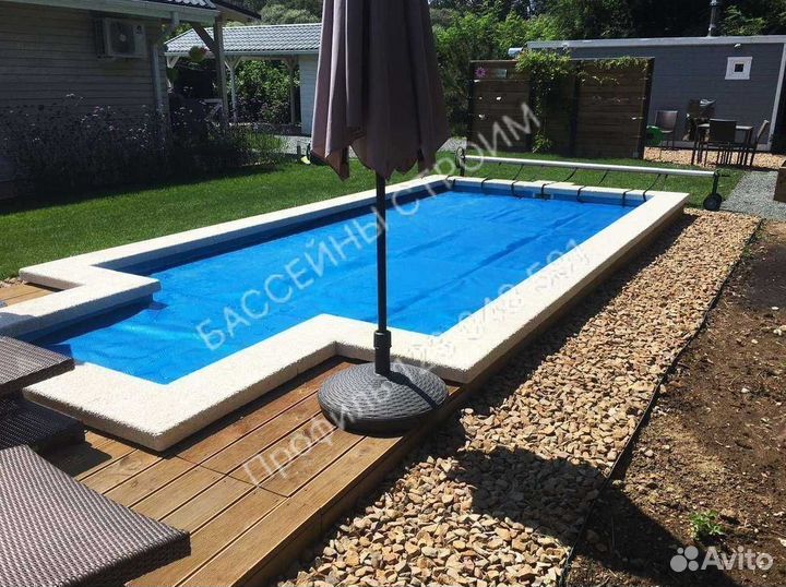 Чаша для бассейна 6x3 полипропиленовая