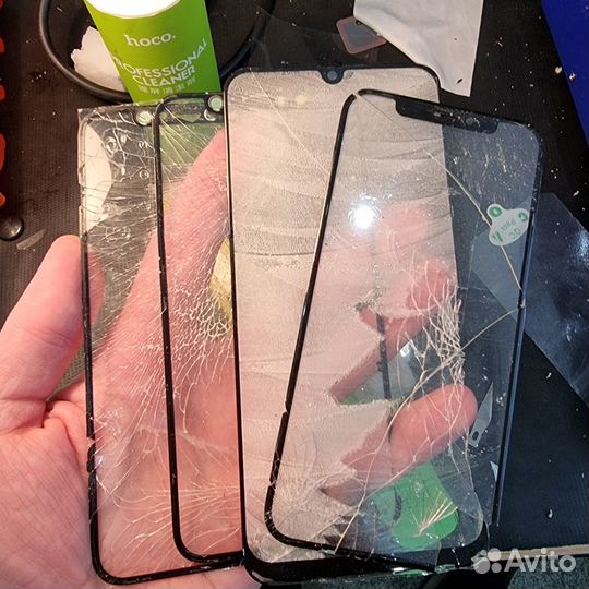 Замена стекла iPhone, Samsung, Huawei, Xiaomi