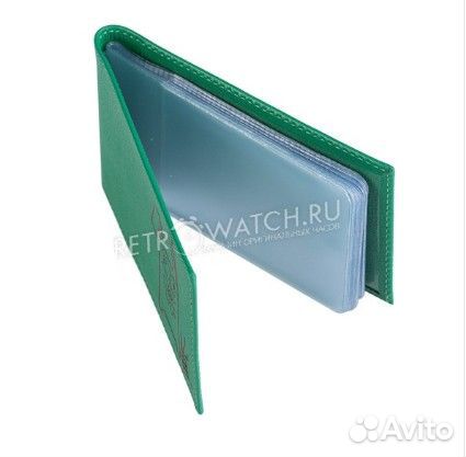 Визитница горизонт. Fabula V.38.CH кожа Россия