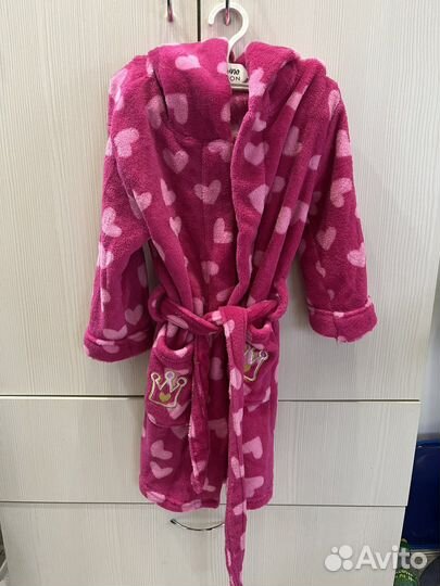 Халат для девочки 104