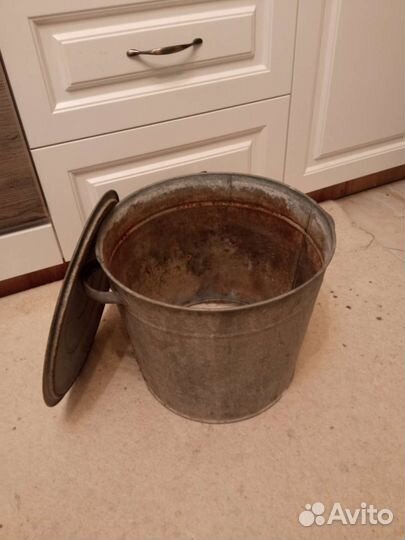 Бак большой оцинкованый