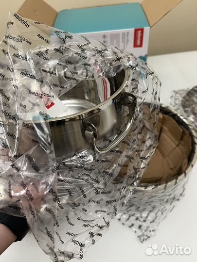 Набор кастрюль Nadoba marushka 5,5+2,8л новый