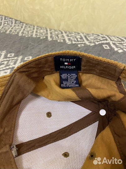Кепка Tommy Hilfiger Вельвет Vintage Rare
