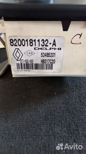 Блок климата Renault Laguna 2