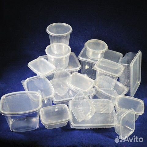 Контейнеры пищевые прямоугольные от 125 мл