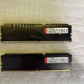 Kingston fury Beast Black DDR 5 32 гб