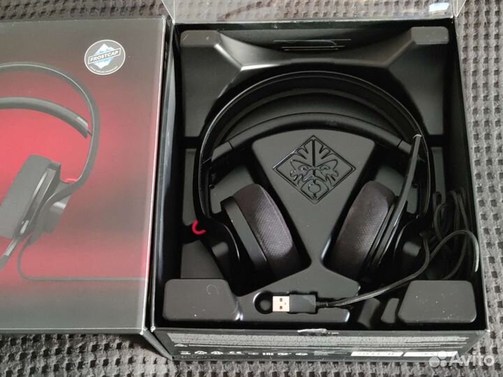 Наушники HP Omen Mindframe, охлаждение, RGB, 7.1