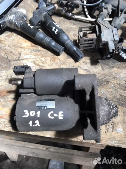 Стартер 1.2 VTi EB2M Citroen C-Elysee Peugeot 301