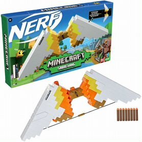 Бластер Hasbro Nerf Minecraft Sabrewing F4733