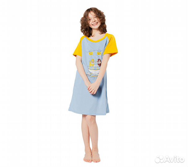 Пижама-платье Funfur Бурундуки S