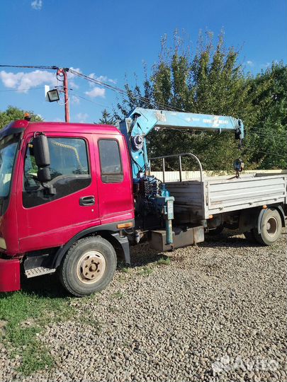 Аренда и услуги манипулятора, стрела 3 т, 10 м, борт 5 т, 5.2 м