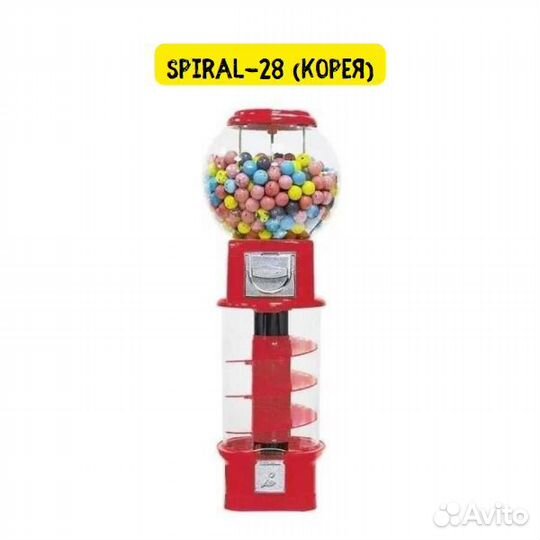 Автомат жвачка / Торговые автоматы спиральные