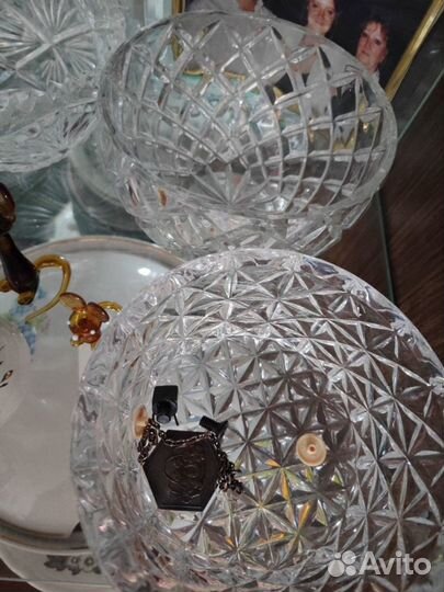Хрустальные салатники СССР