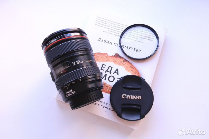 Объектив Canon EF 24-105 f4 L IS USM + защ фильтр