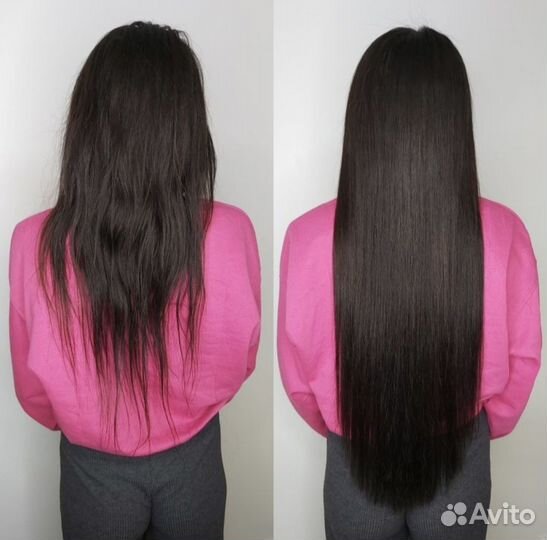 Наращивание волос биопротеиновыми волосами