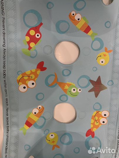 Коврик/стульчик для купания Mothercare двойне