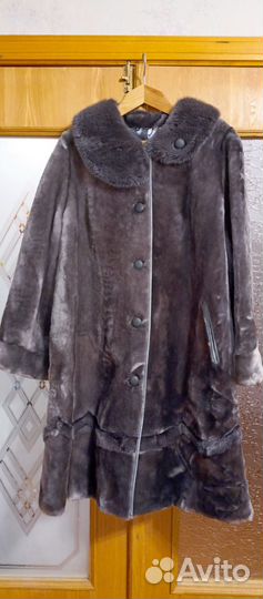Шуба женская мутоновая
