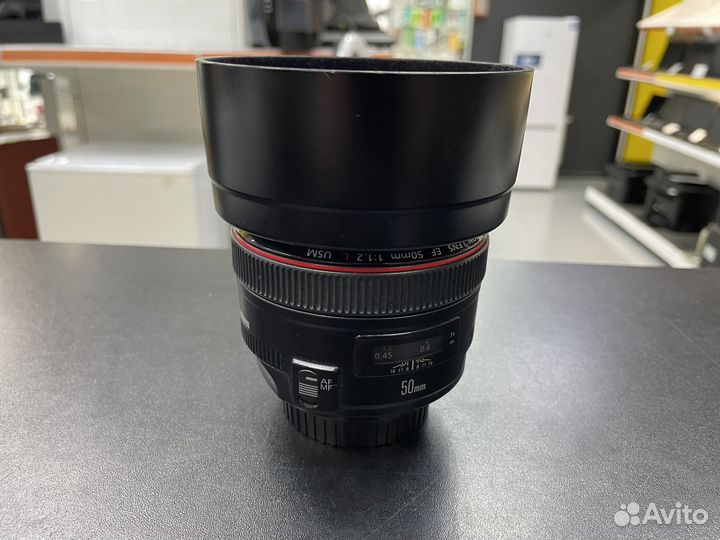 Объектив Canon EF 50mm f/1.2L USM / гарантия