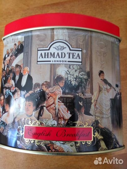 Банки жестяные для чая