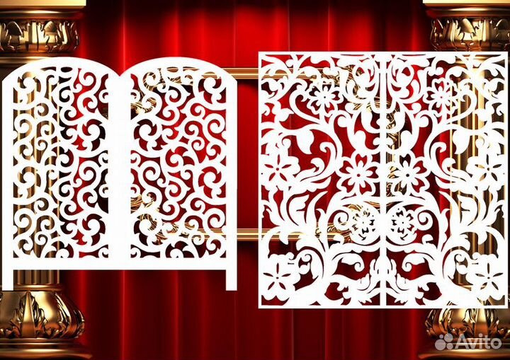 Экран для зонирования комнаты