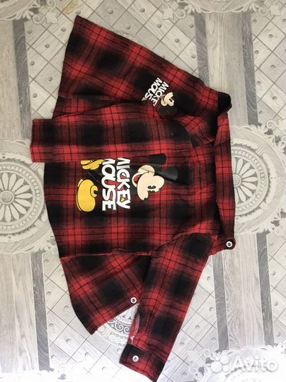 Рубашка в клетку для детей