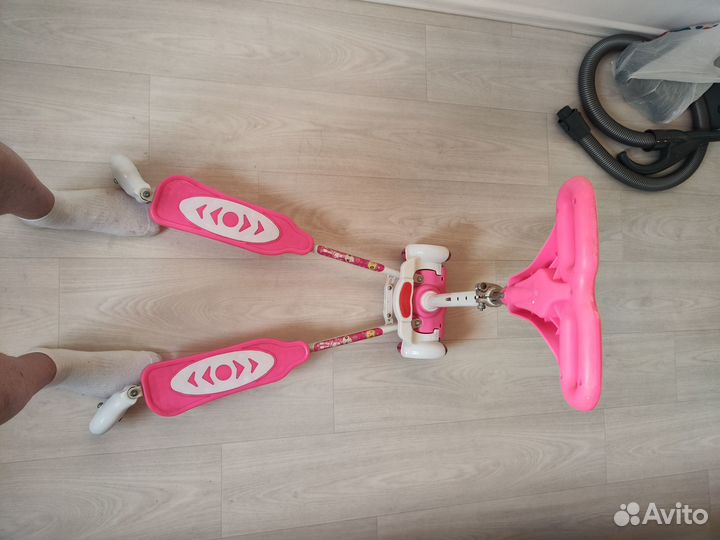 Самокат лягушка